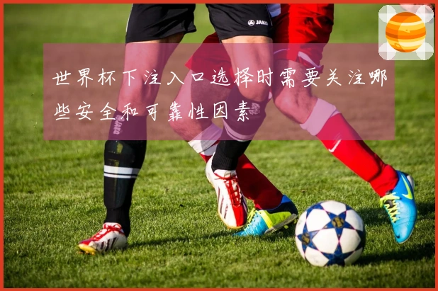 世界杯下注入口选择时需要关注哪些安全和可靠性因素