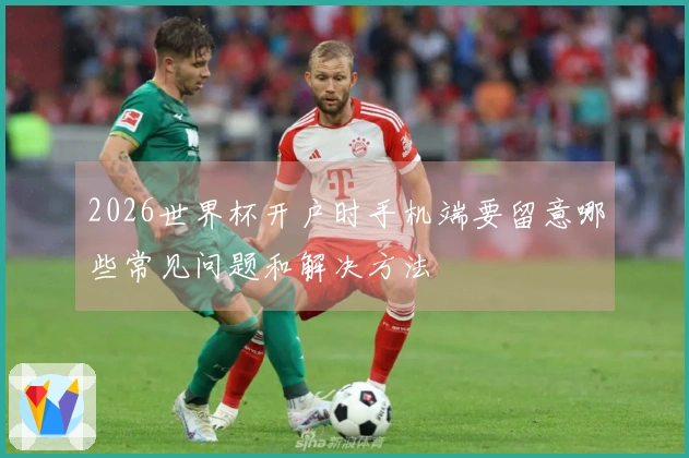 2026世界杯开户时手机端要留意哪些常见问题和解决方法